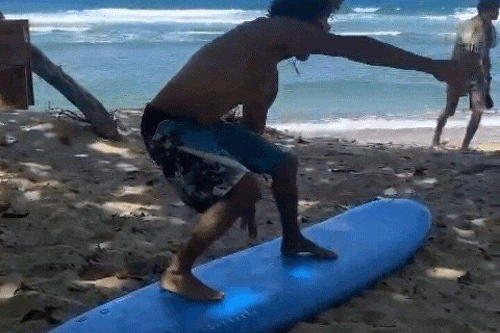 Professional surf lessons Dominican Republic, Cabarete, Encuentro