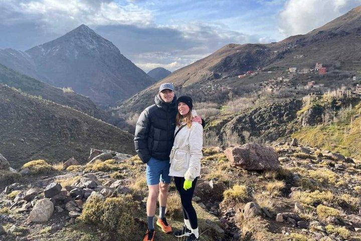 From Marrakech: Atlas Mountains Talamrout Summit Day Trek