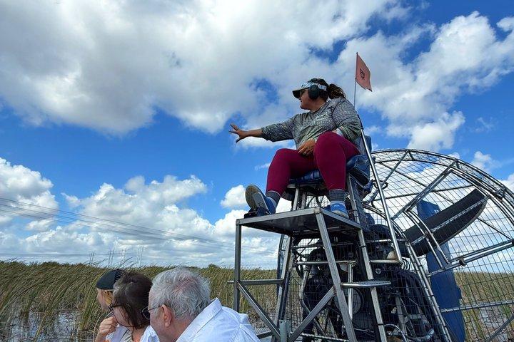 Everglades Airboat Safari Adventure with Transportation