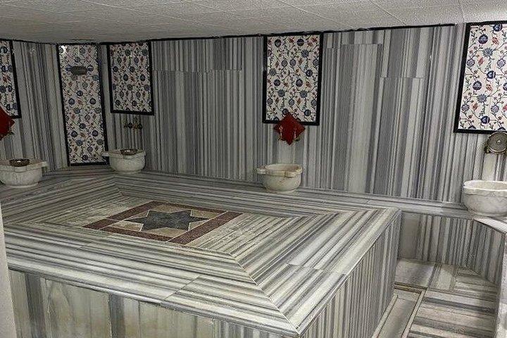 Side Traditional Turkish Bath Hammam Body Scrub and Oil Massage