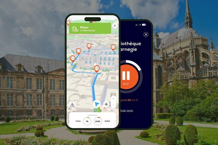 Reims Audioguided Walking Tour 1h40 and 21 audio reviews