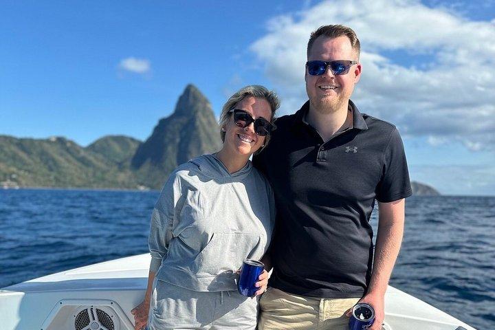 St Lucia Private 45Min* Speedboat Transfer from Resort to Airport