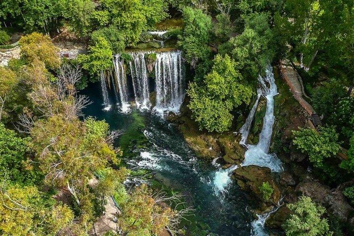 Antalya City Tour : Guided trip to Waterfalls,History & Boat Tour