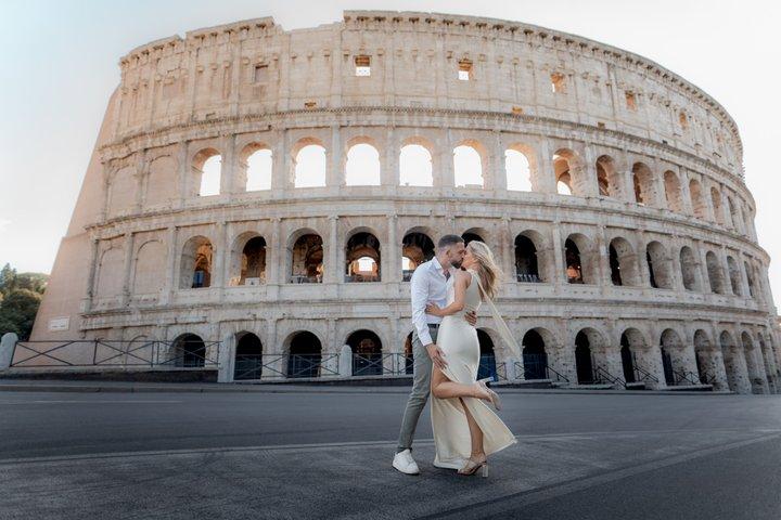 Secret Proposal Photoshoot in Rome