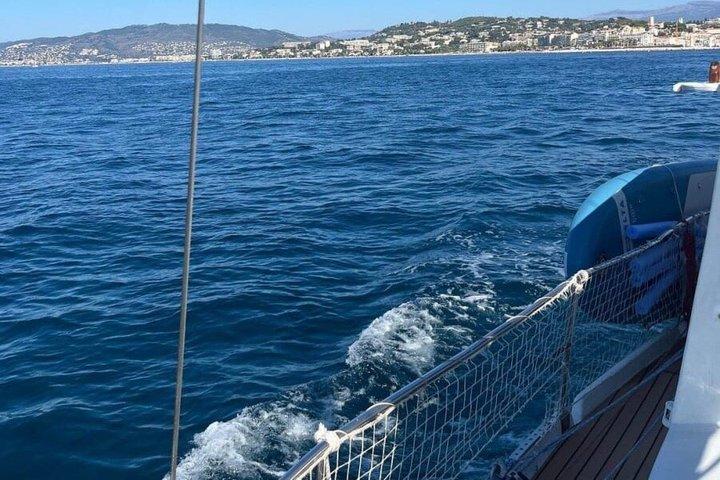 Cruise / Navigation / Sunset in the Lerins Islands
