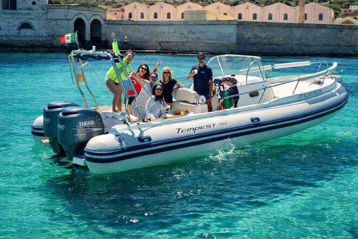 Egadi Islands Boat Tour: Favignana and Levanzo with Lunch