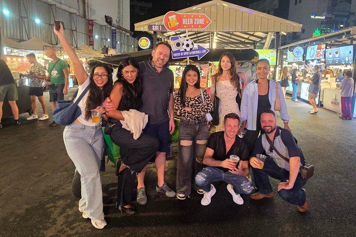 Bangkok: Sunset Rooftop, TukTuk Ride, Night Market & Bar Crawl
