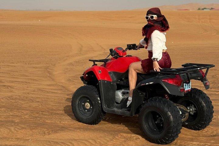 Evening Desert Safari Dubai with BBQ, Camel Ride and Optional ATV