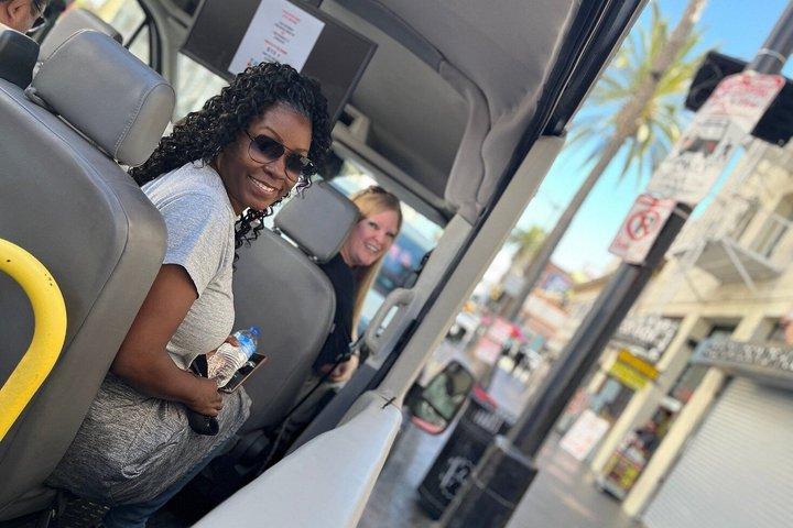 Hollywood, Beverly Hills and Celebrity Homes Tour by Open-Air Bus