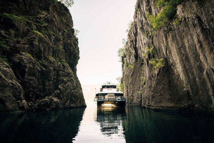 Electric Fjord Cruise to Lysefjord & Preikestolen