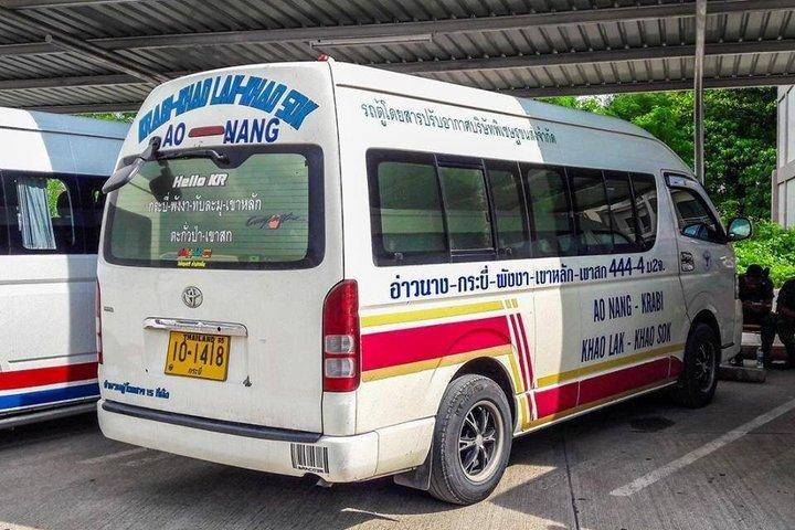 Krabi to Khao Sok Transfer by Air-Conditioned Van