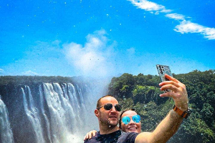 Victoria Falls Guided Twin-Side Tour with Optional Lunch