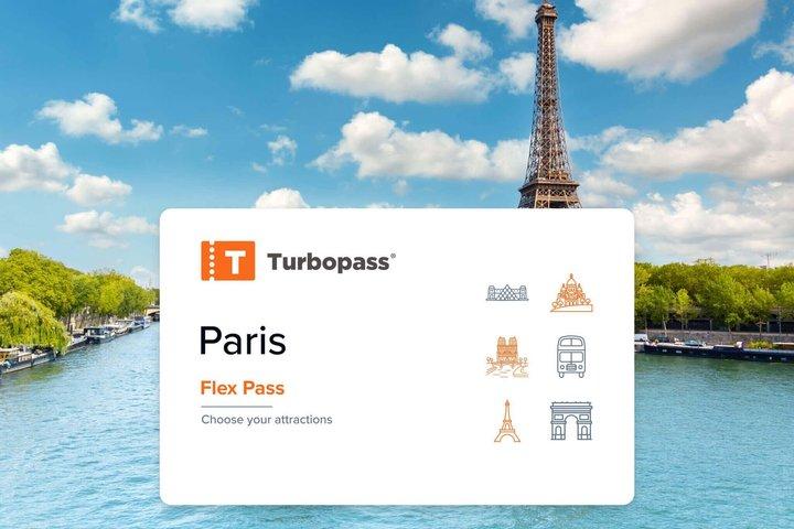 Paris Flex Pass: Eiffel Tower, Louvre,Versailles & 25+Attractions