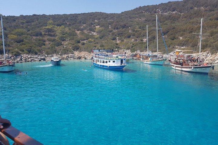 Bodrum Orak Island Boat Trip Include Hotel Transfer and Lunch