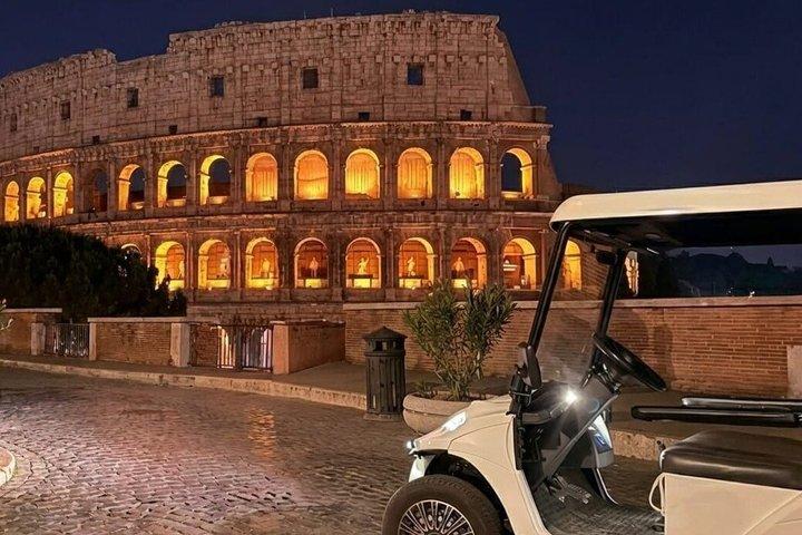 Golf Cart Tour: Explore of Rome by short time