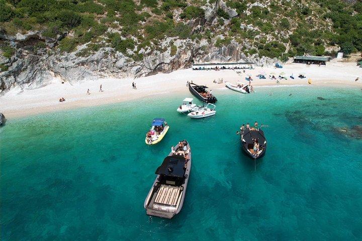 Haxhi Ali Cave & Grama Bay Boat Tour–Dafina Bay & Karaburun