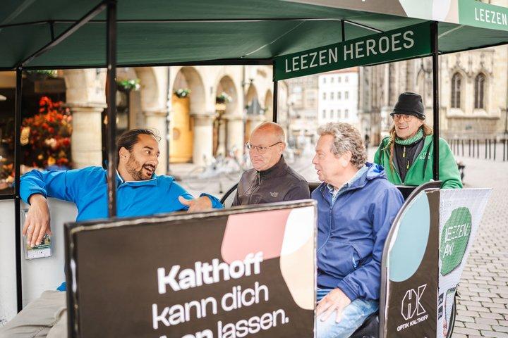 Münster Unpacked Tour : Rickshaw City Tour with Guide