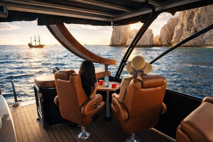 Cabo San Lucas Double-Deck Pontoon Snorkeling & Open Bar
