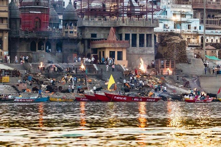 Full Day Varanasi Private Tour with Sarnath, Ghats and Boat Ride