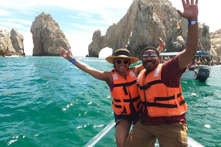 Cabo San Lucas Private VIP Tour in Cabo's Original Clear Boat