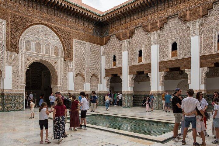 Marrakech: Madrasa Ben Youssef, Bahia Palace, and Souks Tour