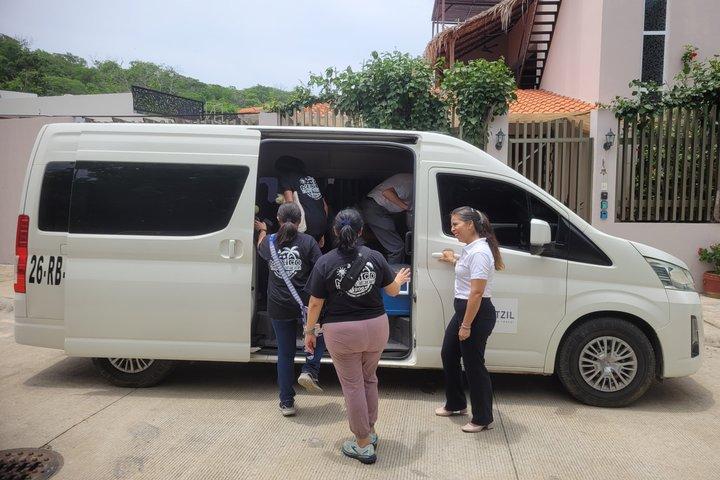 Private transfer from Huatulco International Airport