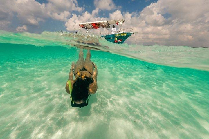 El Cielo Cozumel Snorkel Share Boat + Reefs + Food Drinks + Beach