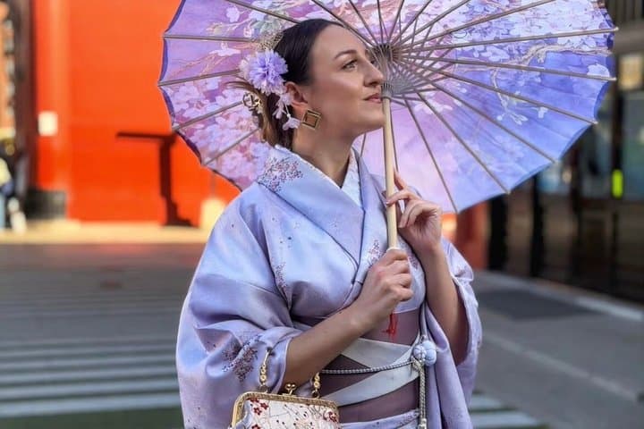 Tokyo: Kimono Rental Experience in Asakusa