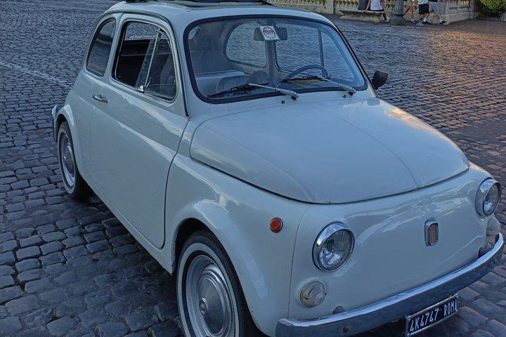 Fiat 500 Evening Tour Discover Rome at Sunset