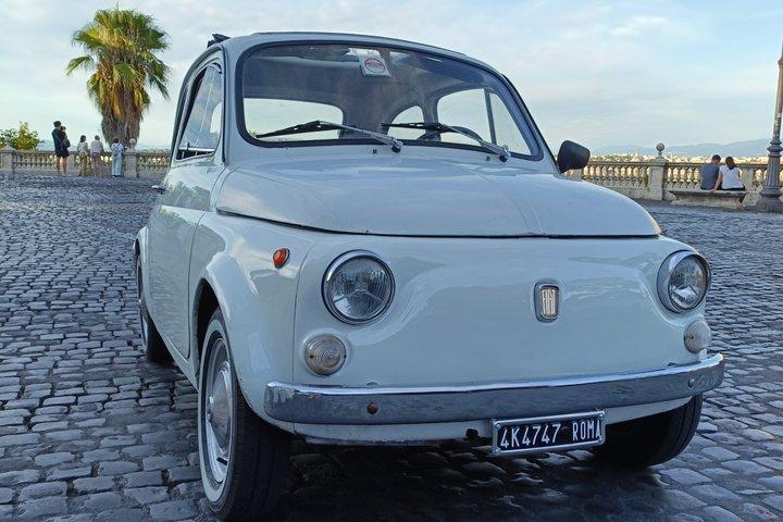 Fiat 500 Evening Tour Discover Rome at Sunset