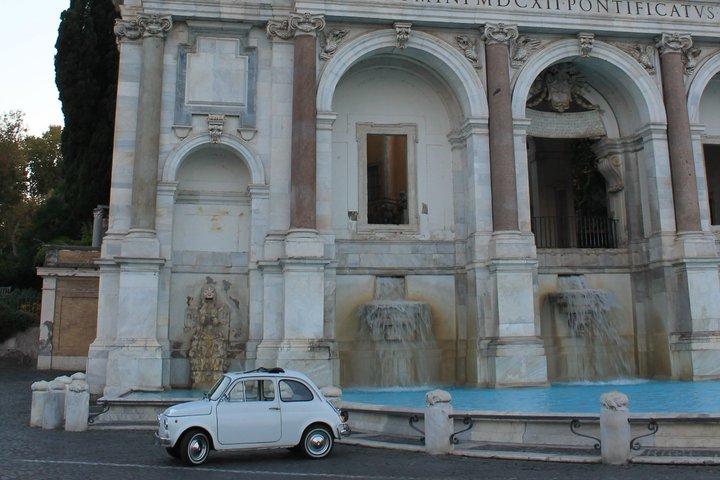 Fiat 500 Evening Tour Discover Rome at Sunset