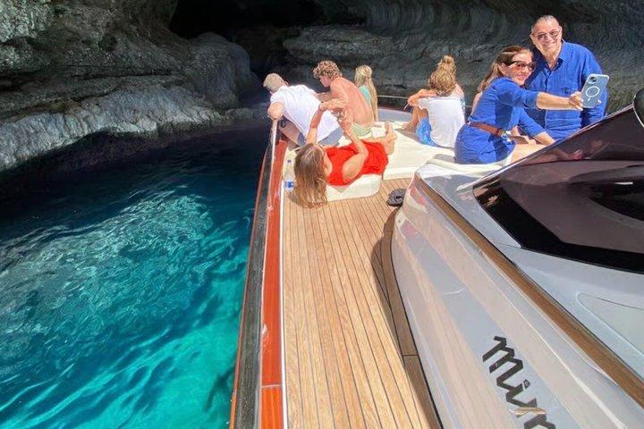 Capri Semi-Private Boat Tour with City Visit
