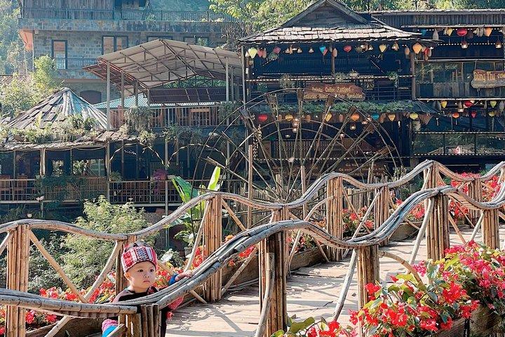 From Sapa Town: Scenic Cat Cat Village Half-Day Guided Walk