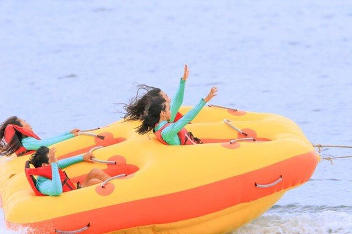 Bali Watersport Parasailing Adventure, Rolling Donut and Jetski