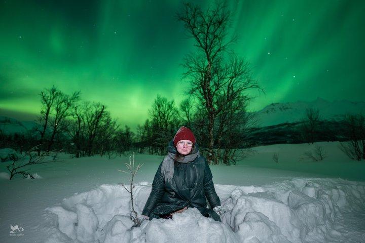 Tromsø: Northern Lights by Minibus - Free Photos and Warm Dinner
