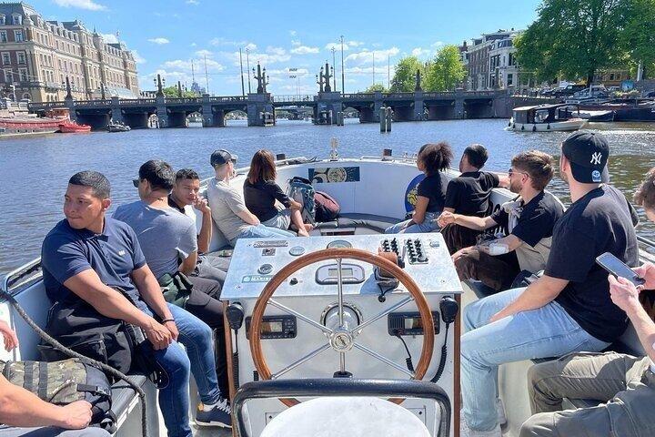 420 Official Smokeboat Tour in Amsterdam