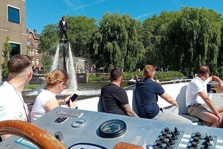 420 Official Smokeboat Tour in Amsterdam