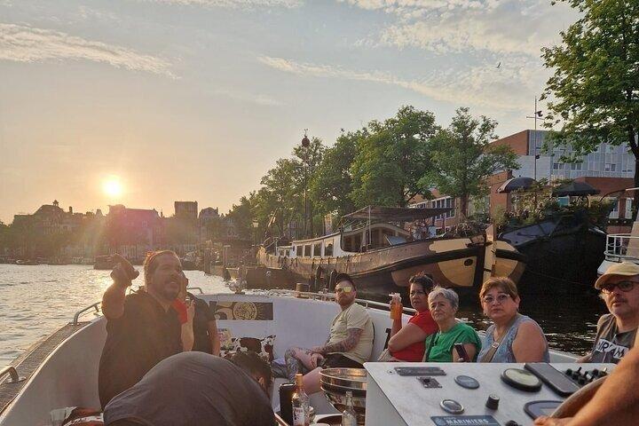 420 Official Smokeboat Tour in Amsterdam