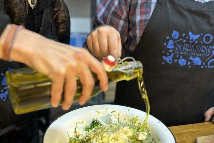 Athens: Evening Meze Class with Wine and Spirits