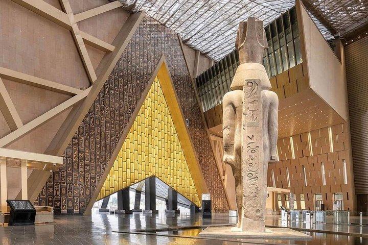 Grand Egyptian Museum from Cairo Hotels
