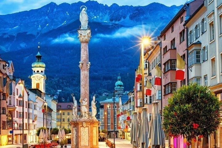 Innsbruck and Swarovski Crystal World Private Tour from Salzburg