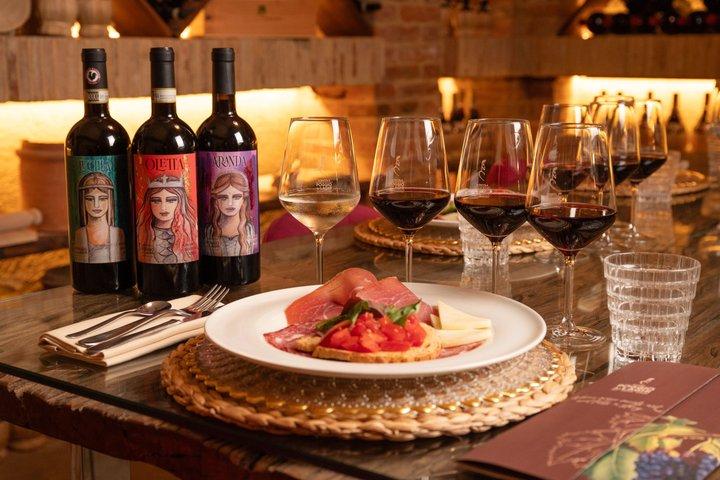 Dinner with wine tasting at Poggio ai Laghi winery