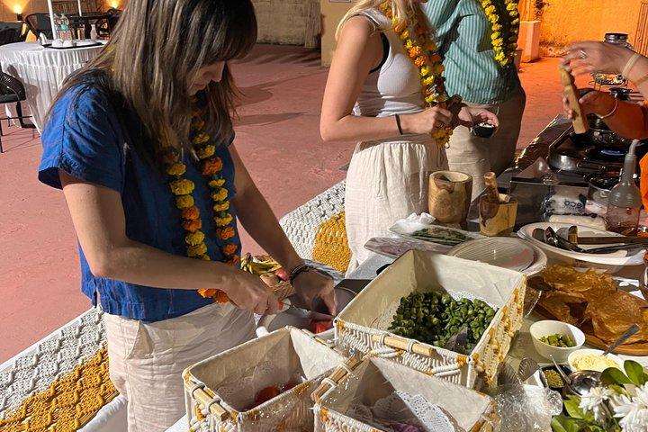 Jaipur Rooftop Cooking Classes : Rajasthani and Indian Cuisine