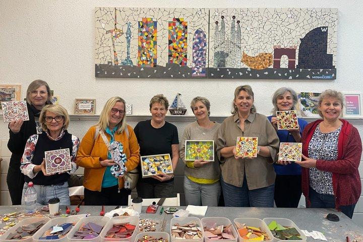 Guided Gaudí’s Trencadís Mosaic Workshop in Barcelona 4 Hours