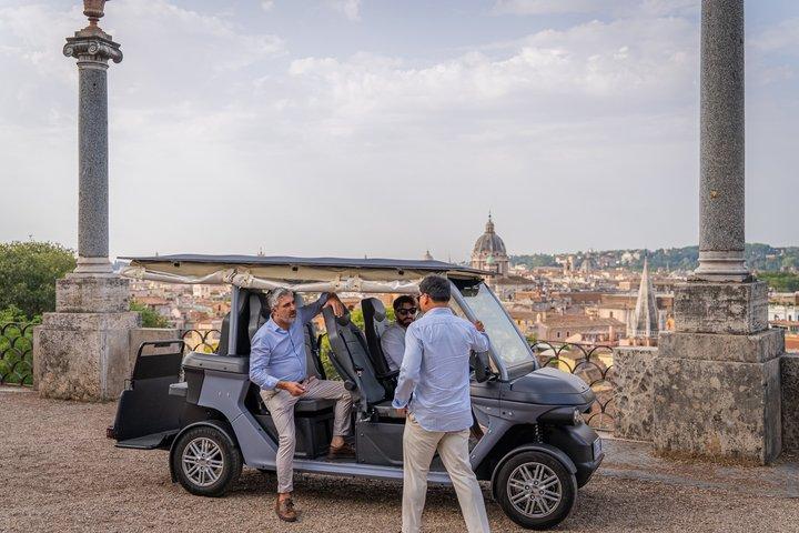 Rome City Center Customizable Private Golf Cart Tour