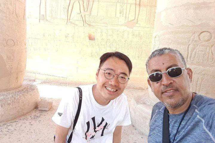Karnak Temple & luxor temple & lunch & Nie triip fallouka l
