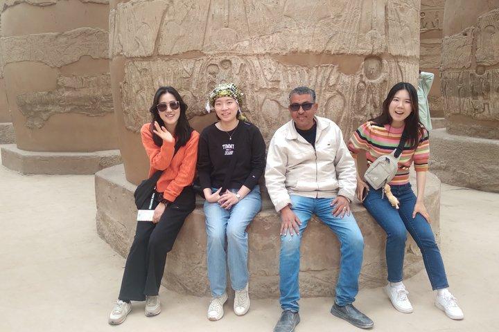 Karnak Temple & luxor temple & lunch & Nie triip fallouka l