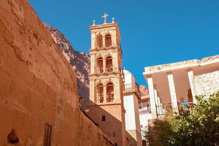 Saint Catherine Monastery and Dahab from Sharm El Sheikh by bus