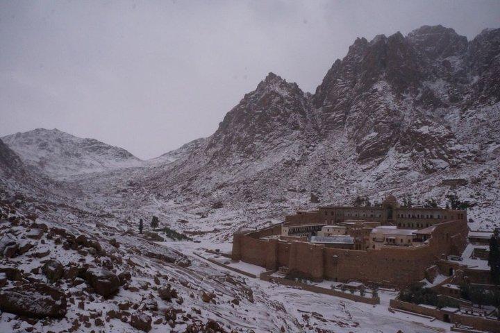 Saint Catherine Monastery and Dahab from Sharm El Sheikh by bus