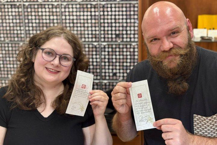 Create Your Own Japanese HANKO Name Seal in Tokyo